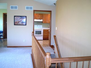 12 Year old approx. 1300 Sq. Ft. 3 bedroom, 2 bath residential home.  22 x 22 attached garage with additional storage.  Central air.  Gas forced air heat - 90% Eff.
Lot Size:  131 x 130 x 100 x 75

Textured cement driveway and patio.  Quality contractor built home in excellent condition.

Milford Grade School and Middle School.  Wawasee High School. - 3 Bedroom 2 Bath Home